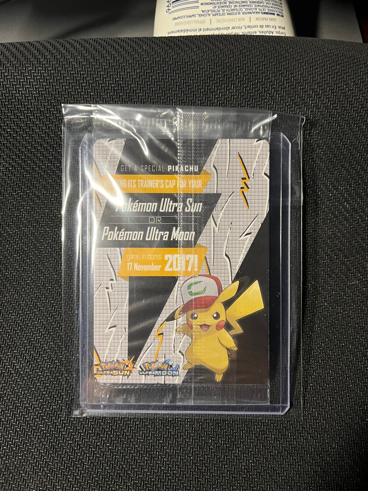 Ash's Pikachu #SM108 Pokemon Promo (Sealed)