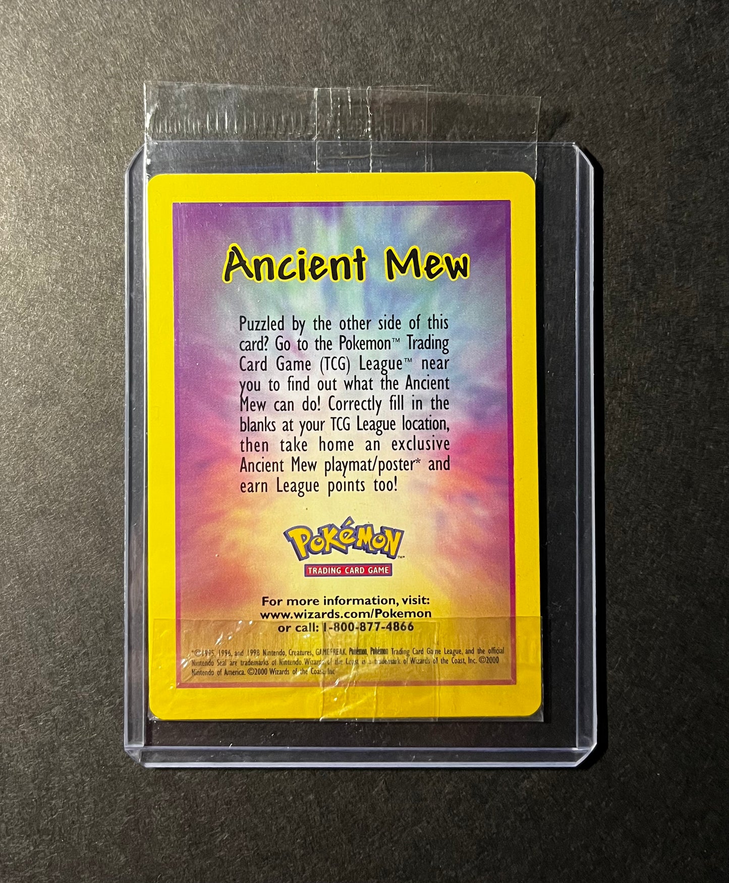 Ancient Mew Pokemon Promo